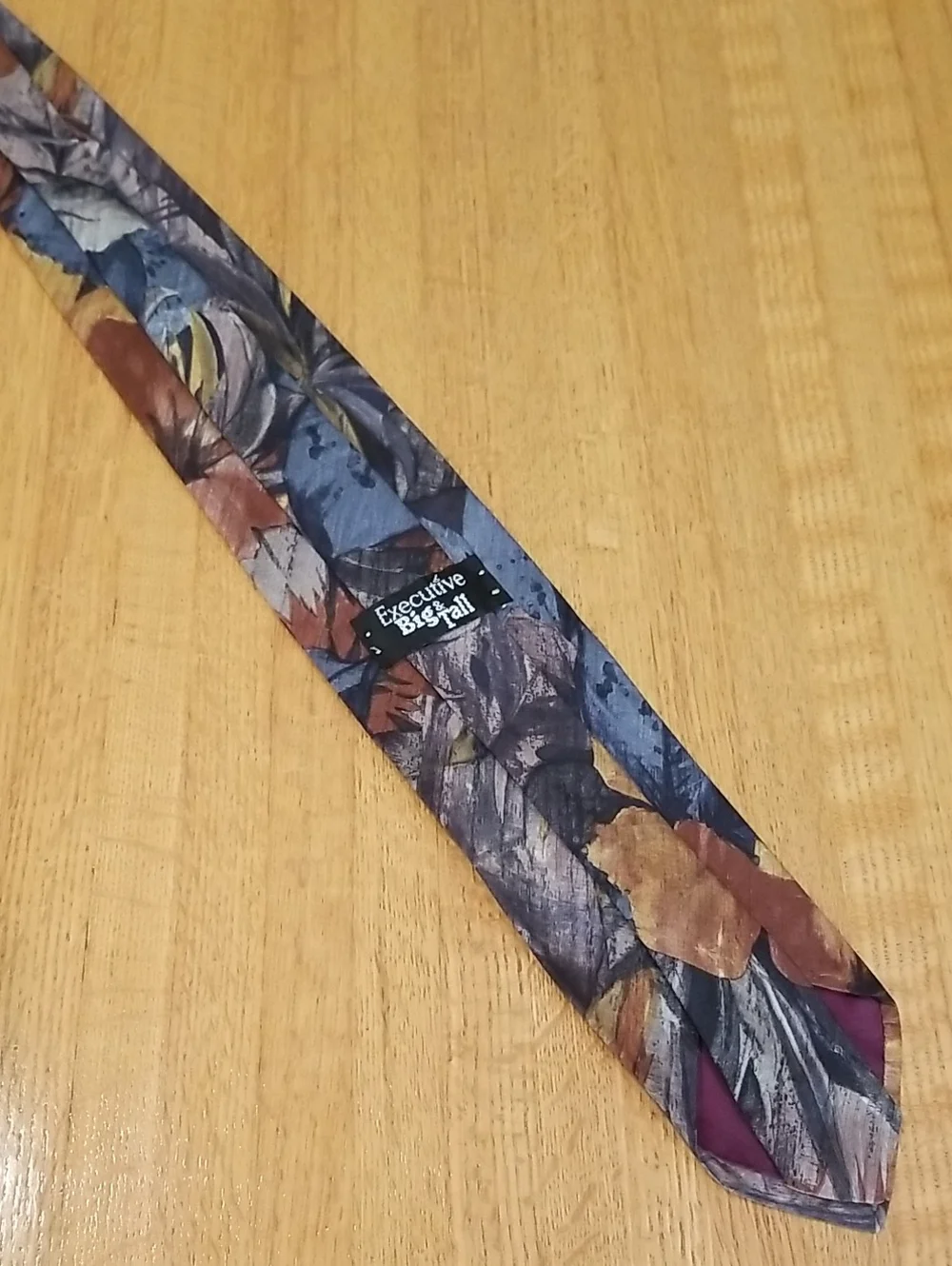 Tall Man Extra Long Floral Tie